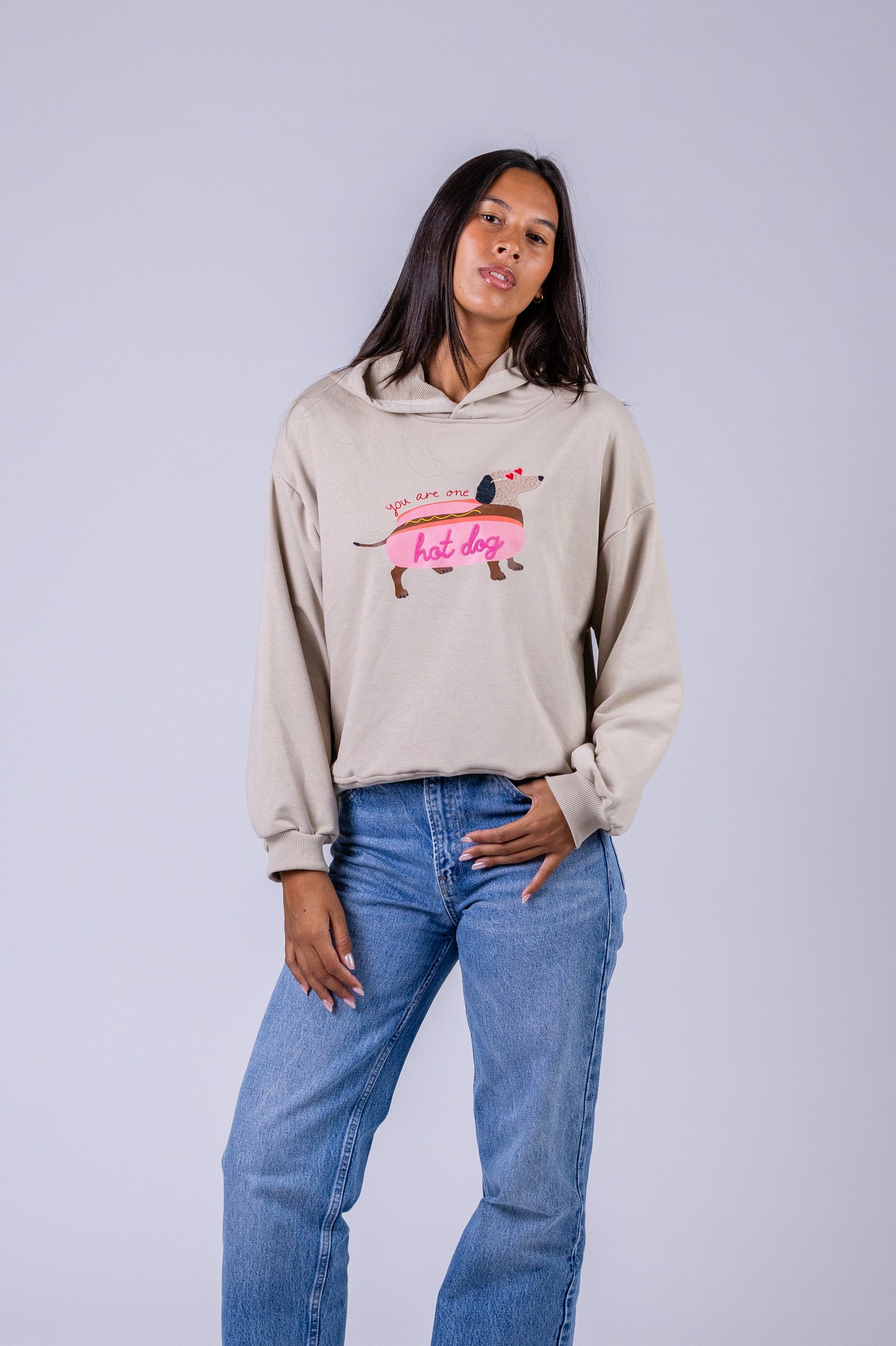 Camisola Hot Dog Bege