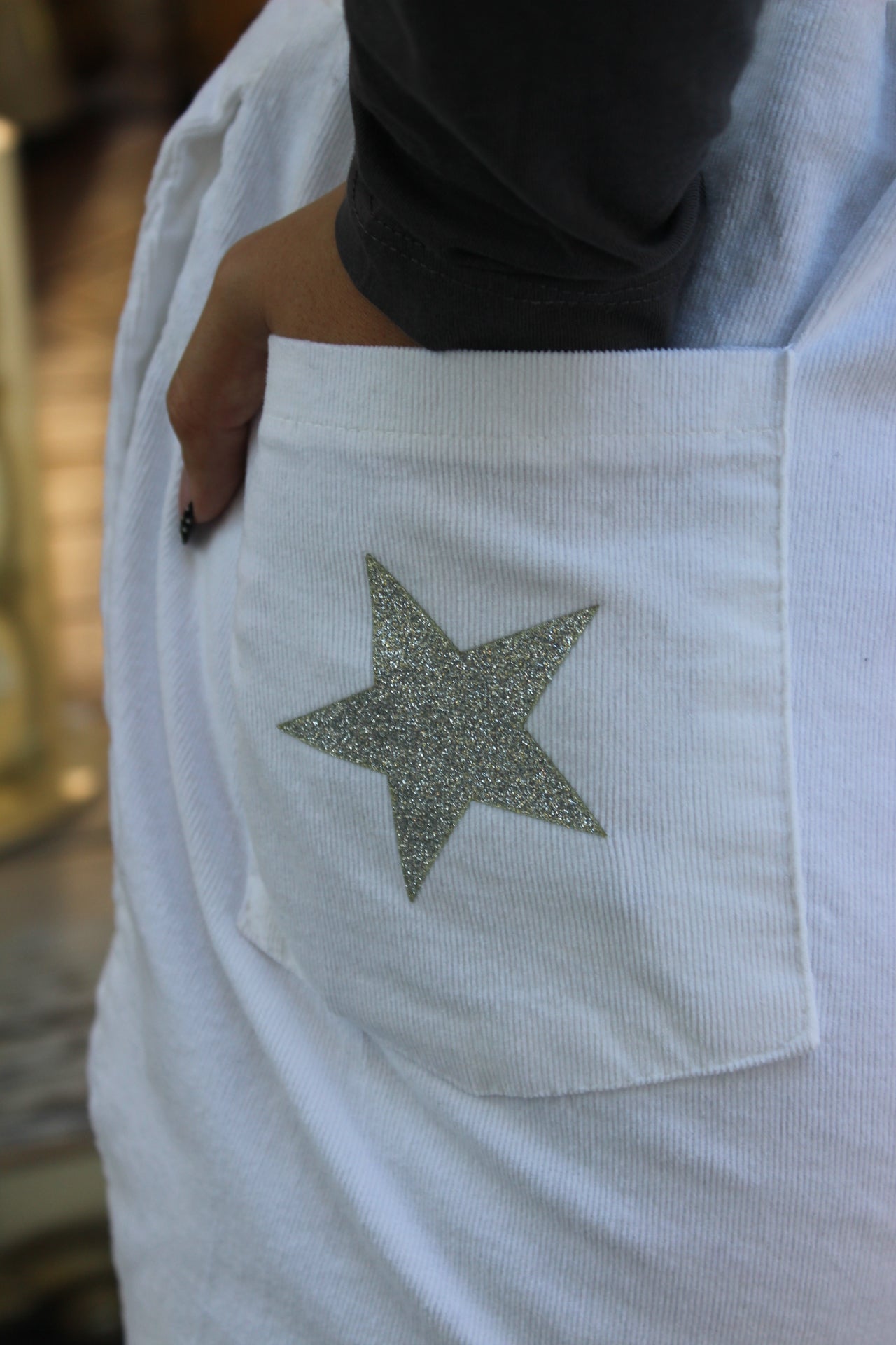 Macacão Estrela Branco