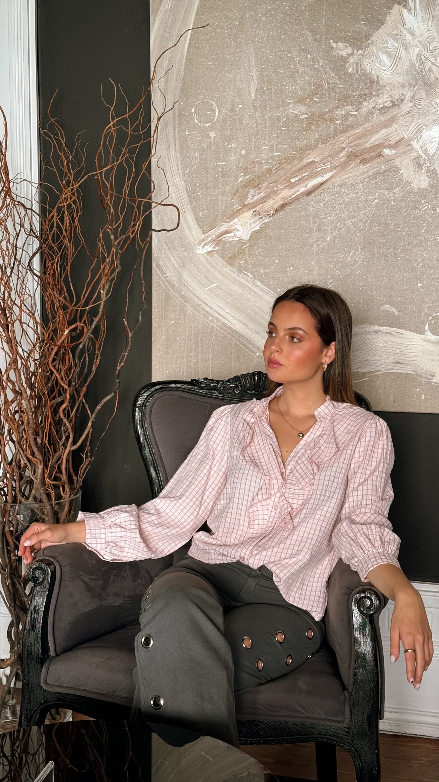 Camisa Teresa Cor de Rosa
