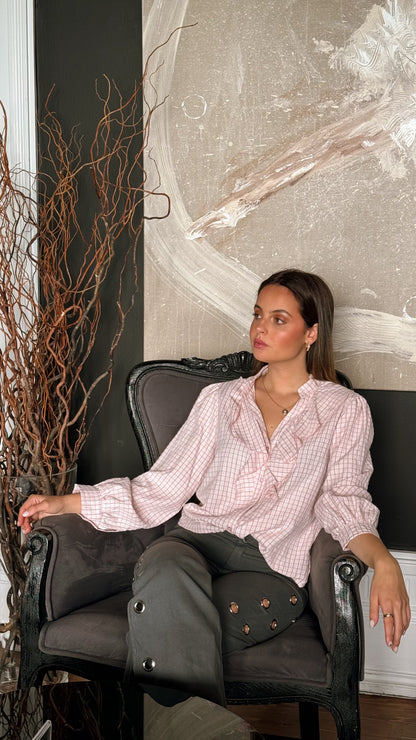 Camisa Teresa Cor de Rosa