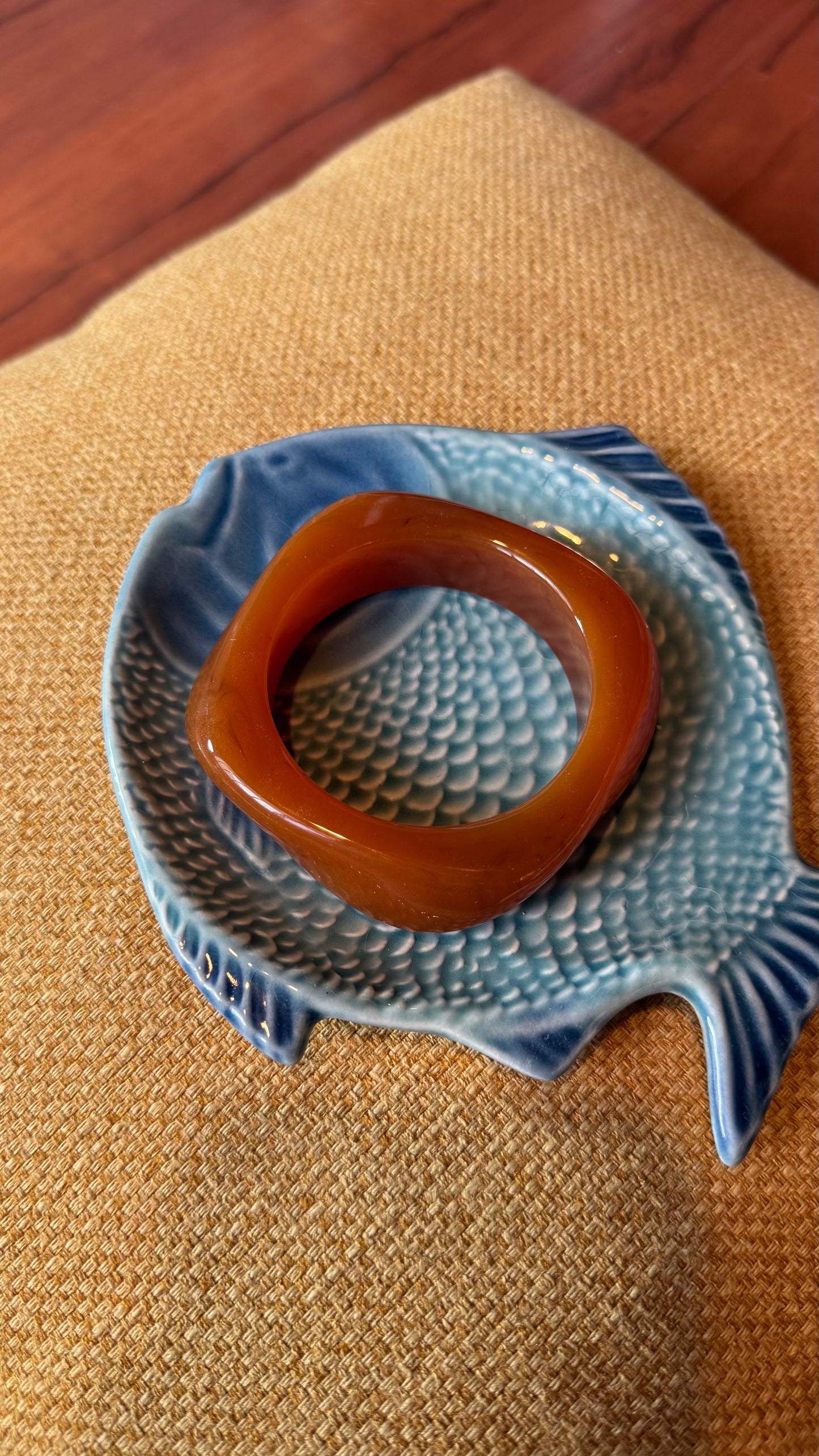 Pulseira Resina Castanha