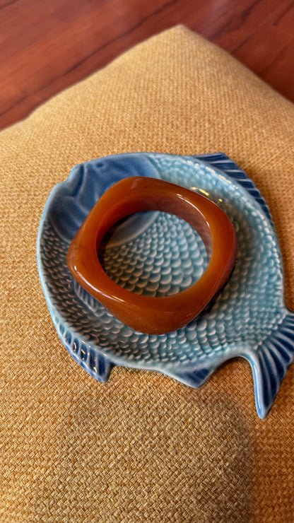 Pulseira Resina Castanha