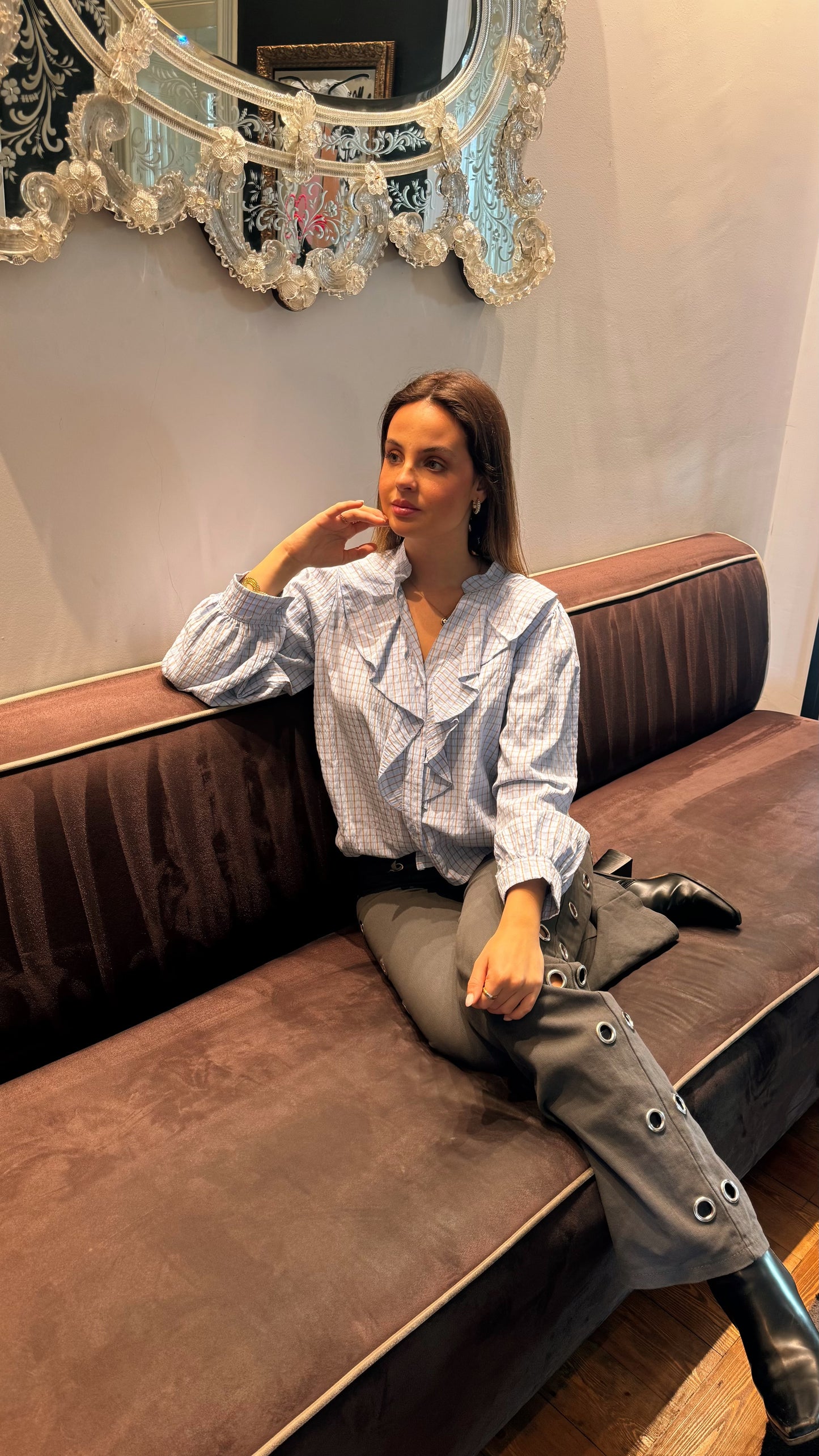 Camisa Teresa Azul