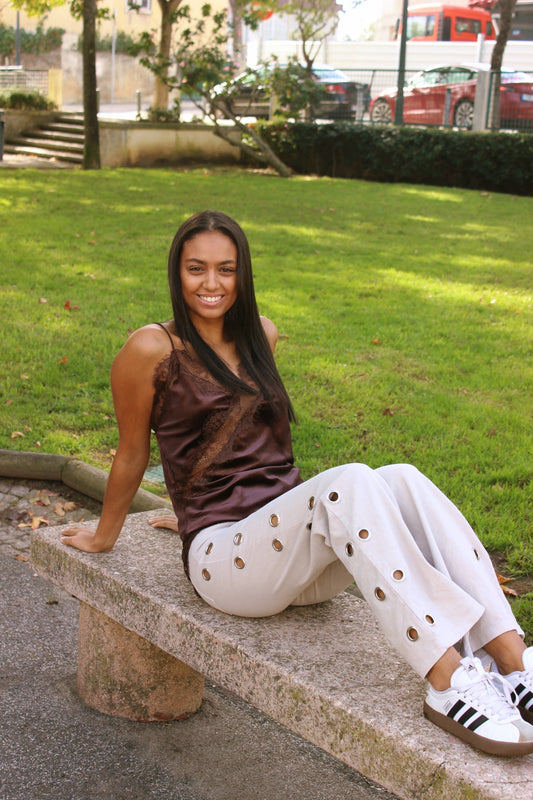 Calças Sevilha Bege