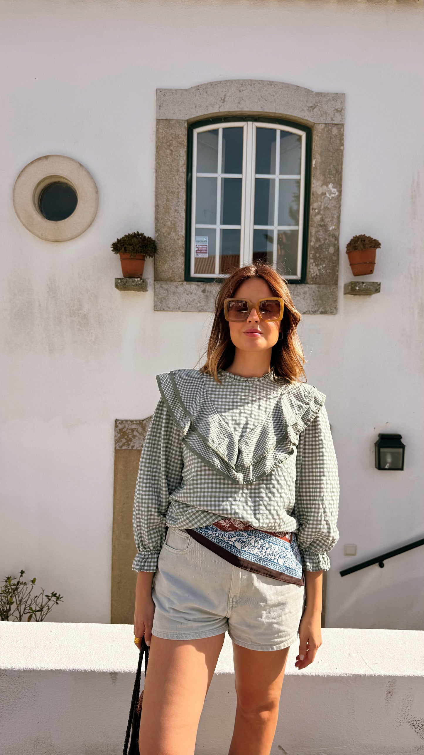 Camisa Ana Maria Verde