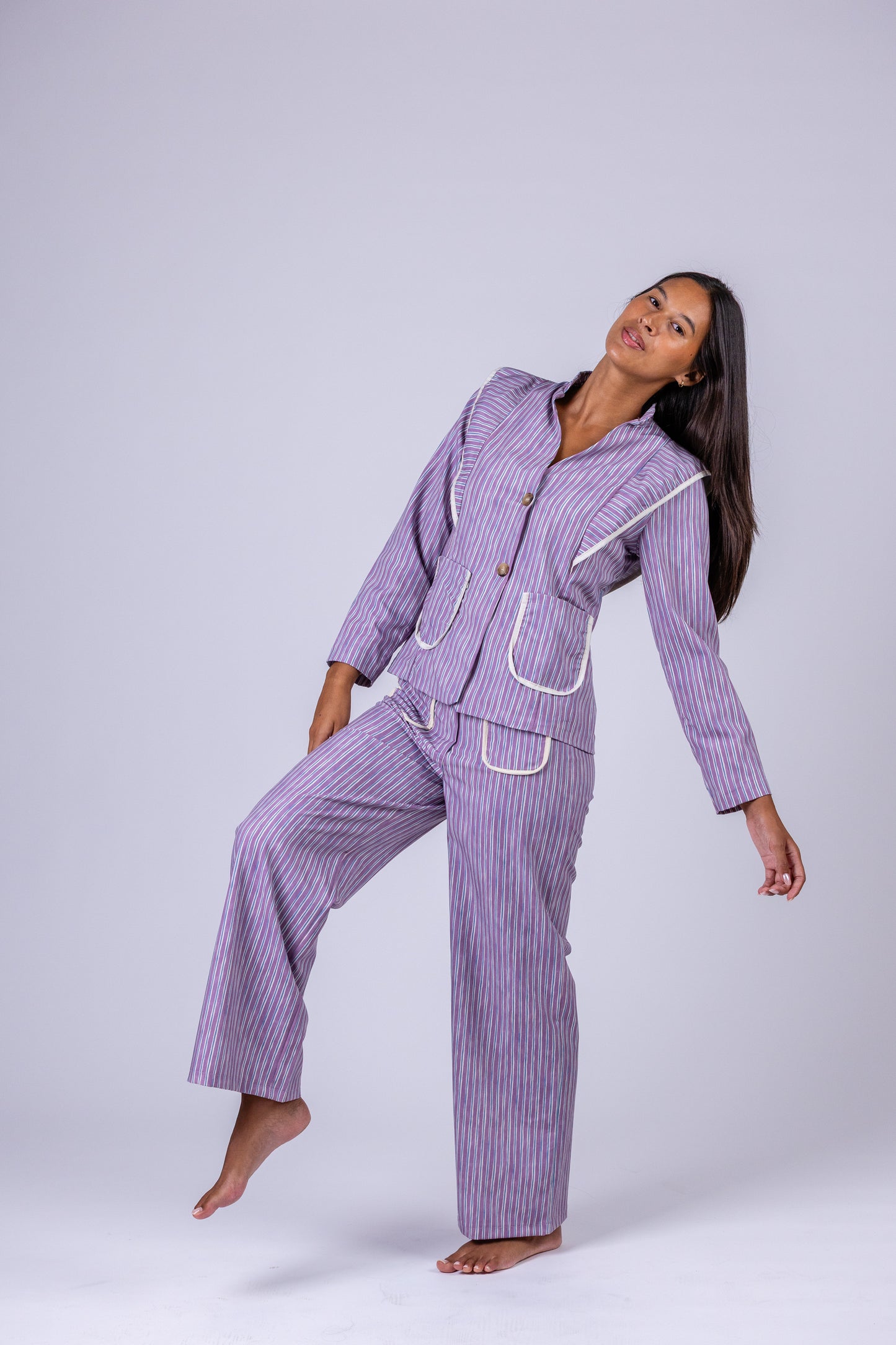 Conjunto Brigitte Roxo