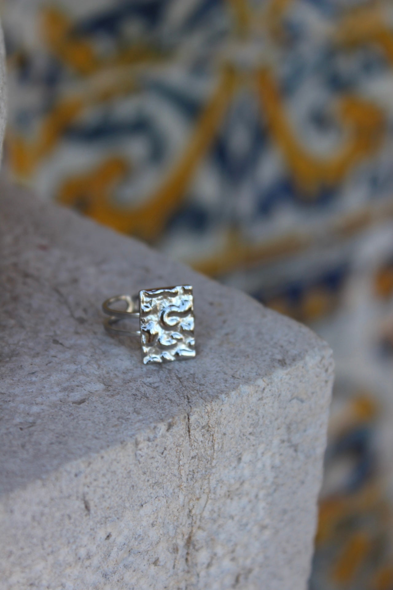 Anel Be Free Prateado