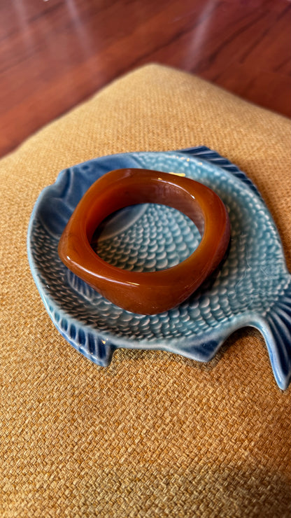 Pulseira Resina Castanha