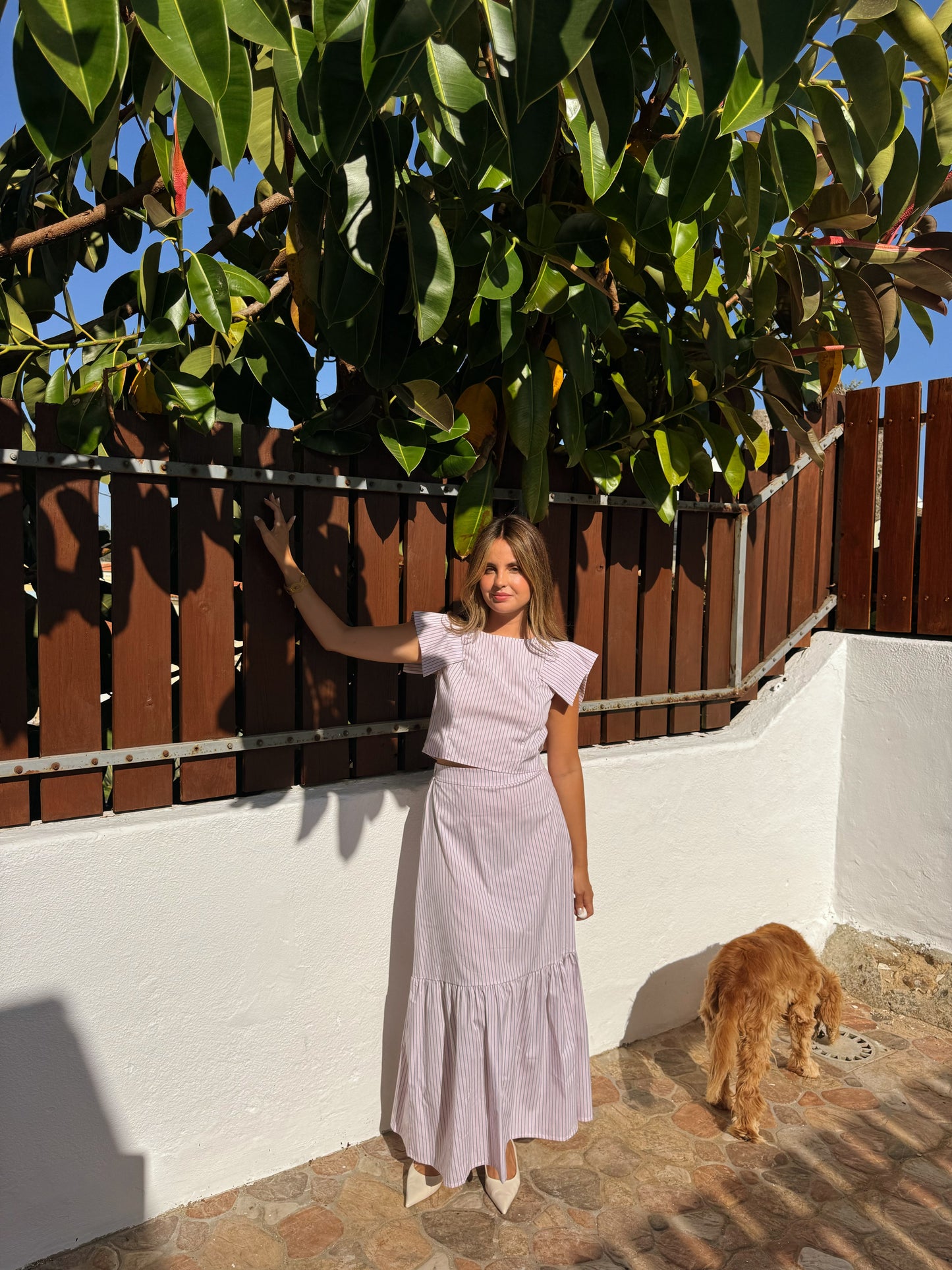 Conjunto Isabel Cor de Rosa