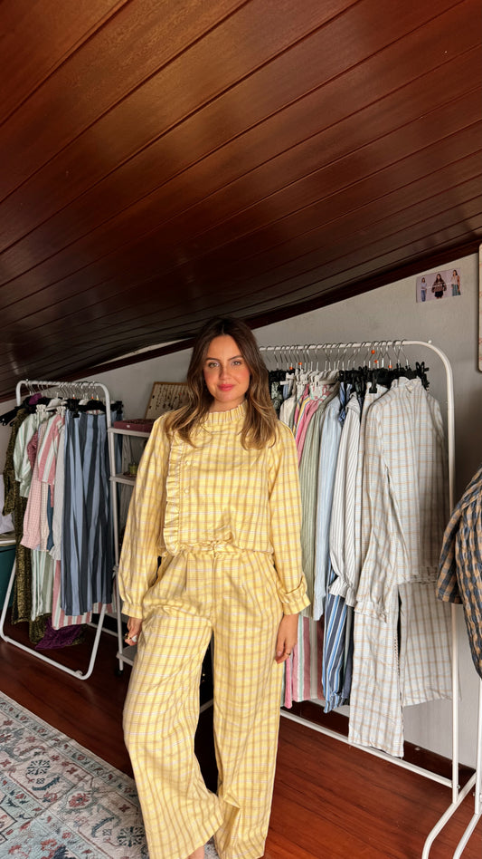 Conjunto Ella Amarelo