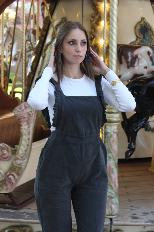 Macacão Estrela Cinzento