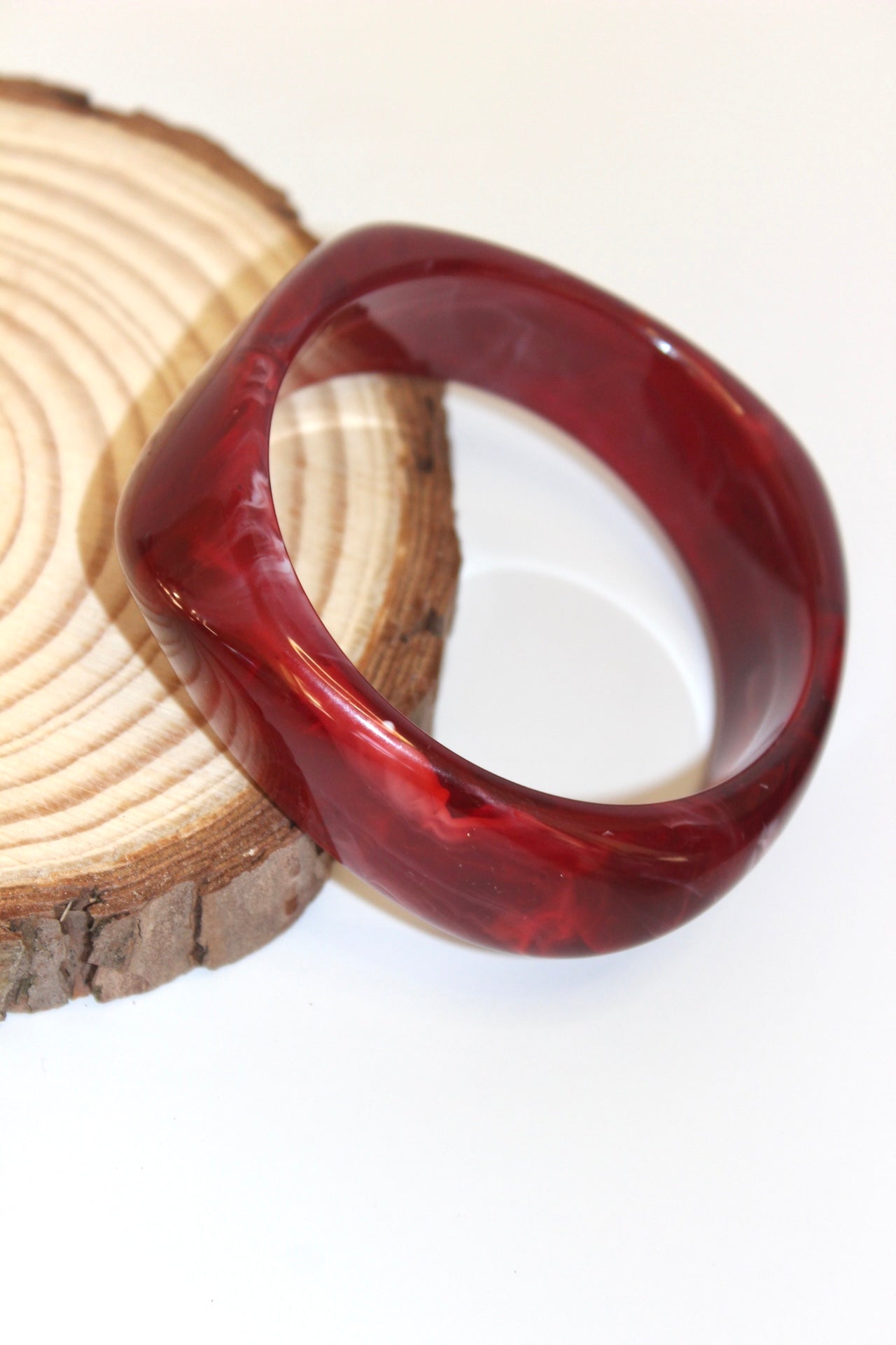 Pulseira Bordô Pequena